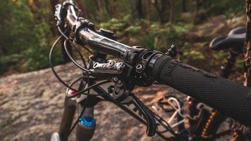 Durable Mountain Bike MTB Grips Ergonomic Bicycle Handlebar Grip Horn Set New