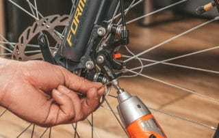 bicycle brake adjustment