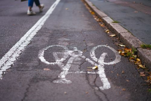 bike lane on street