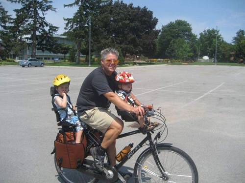 Dean on his bike