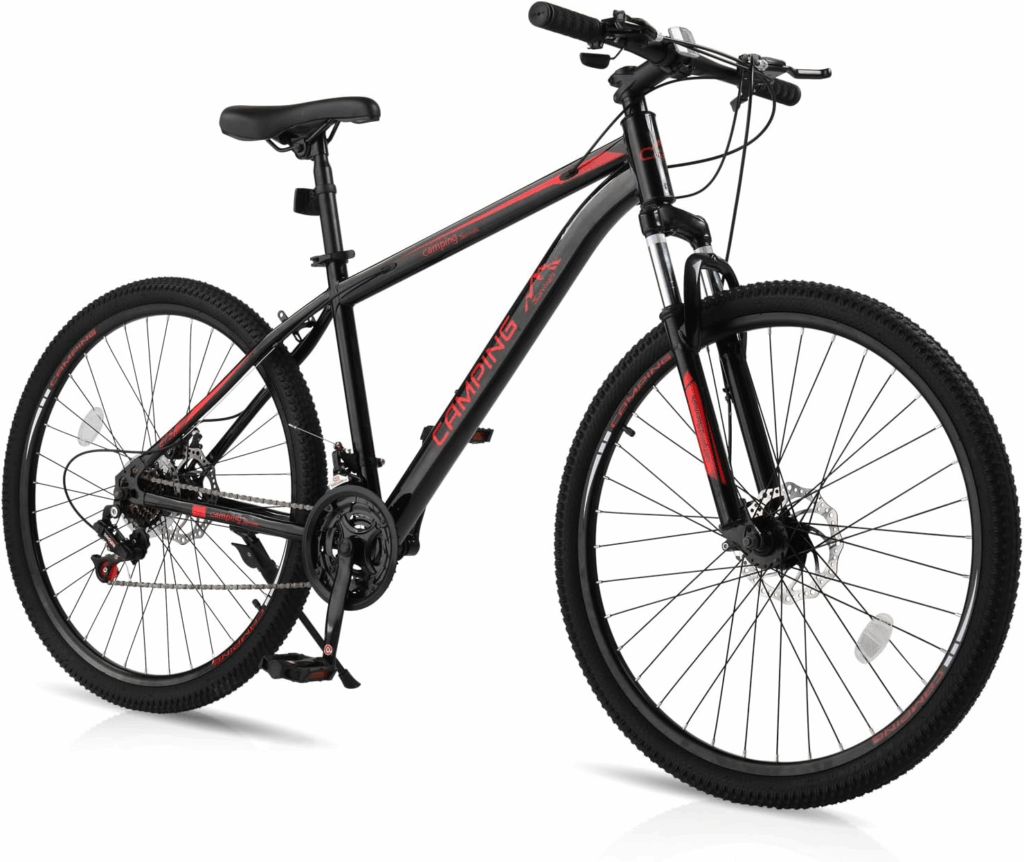 Ktaxon mountain bike under 500 ideal for camping trips and recreational outdoor riding adventures